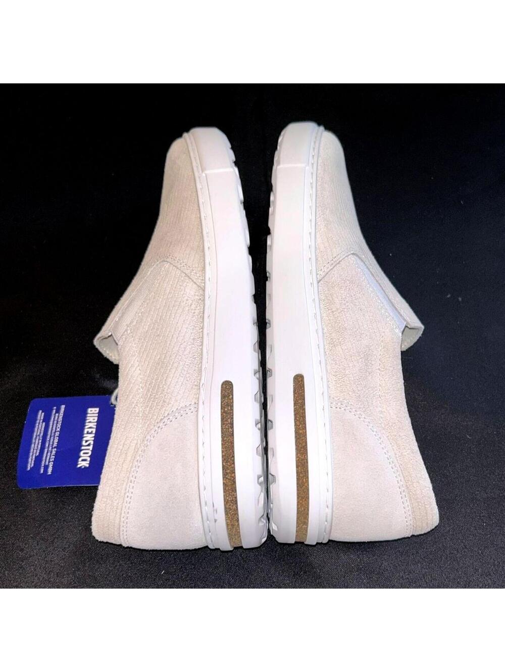 Birkenstock Oswego Suede Leather Shoe "Antique White" Women 7.5 | NWT - Picture 4 of 6